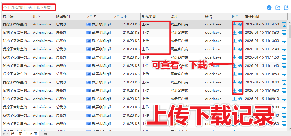 如何认定员工泄露公司机密?取证只需要这6步,全流程方法一次讲透!(图2) 上传下载记录(大图).png