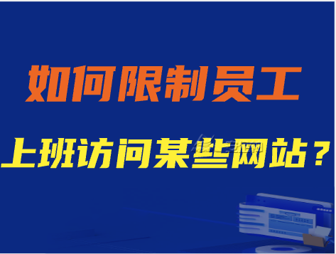 如何限制员工上班访问某些网站？