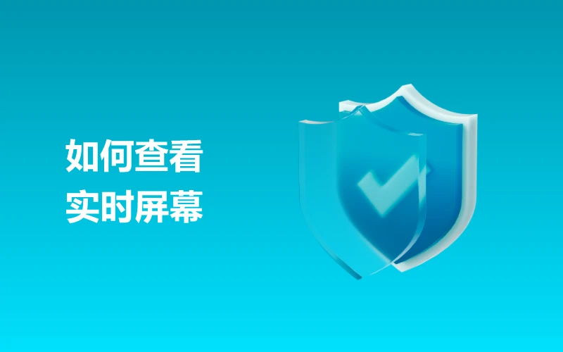 如何查看实时屏幕