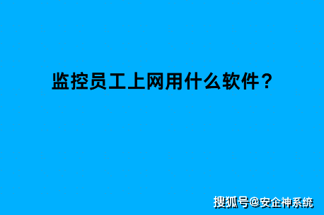 监控员工上网用什么软件？7款保姆级员工上网行为监控软件