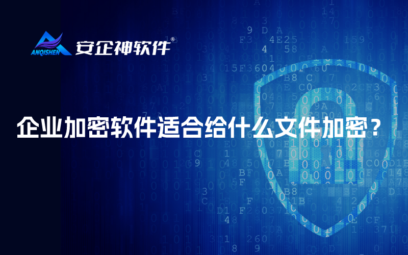 企业加密软件适合给什么文件加密？