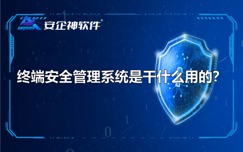 终端安全管理系统是干什么用的？