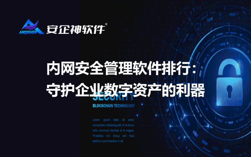 内网安全管理软件排行：守护企业数字资产的利器