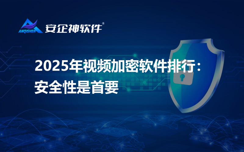 2025年视频加密软件排行：安全性是首要