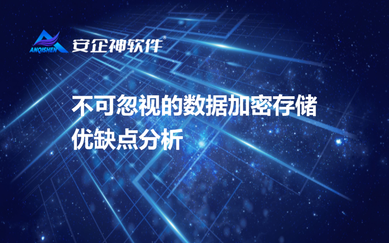 不可忽视的数据加密存储优缺点分析