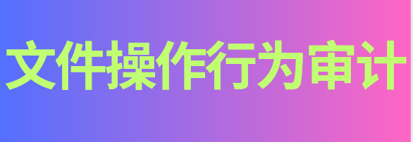  文件操作行为审计是什么？4个功能详解让你一目了然！