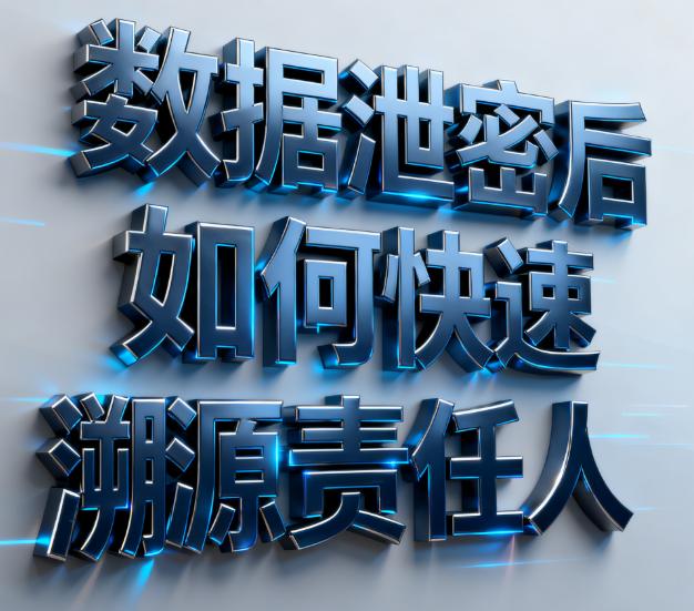 数据泄密后如何快速溯源责任人？3个妙招分享，千字长文为您揭晓答案！不容错过！